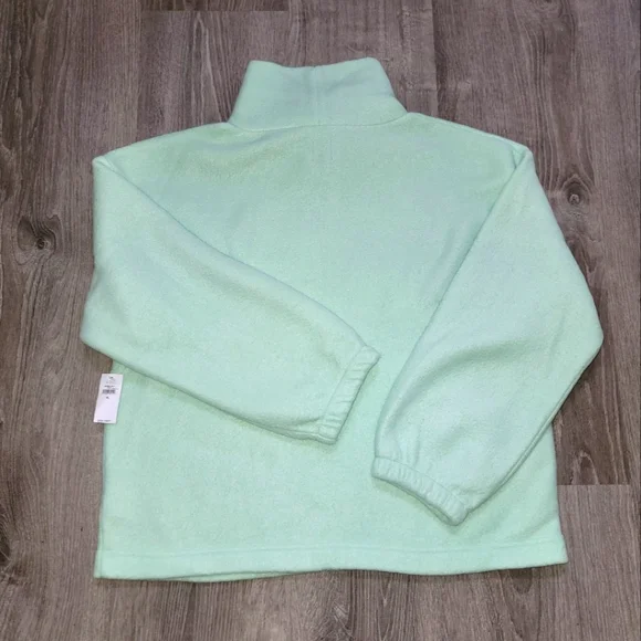 BRAND NEW GAP Turtleneck Sweater In Mint Green Women's Size XL - Picture 2 of 4